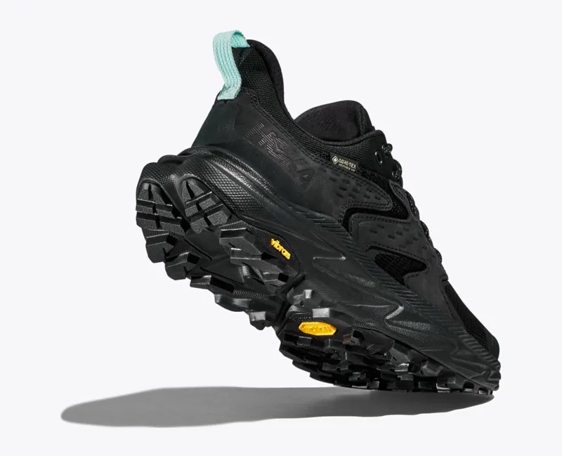 Hoka Anacapa 2 Low GTX Womens in Black/Black-3