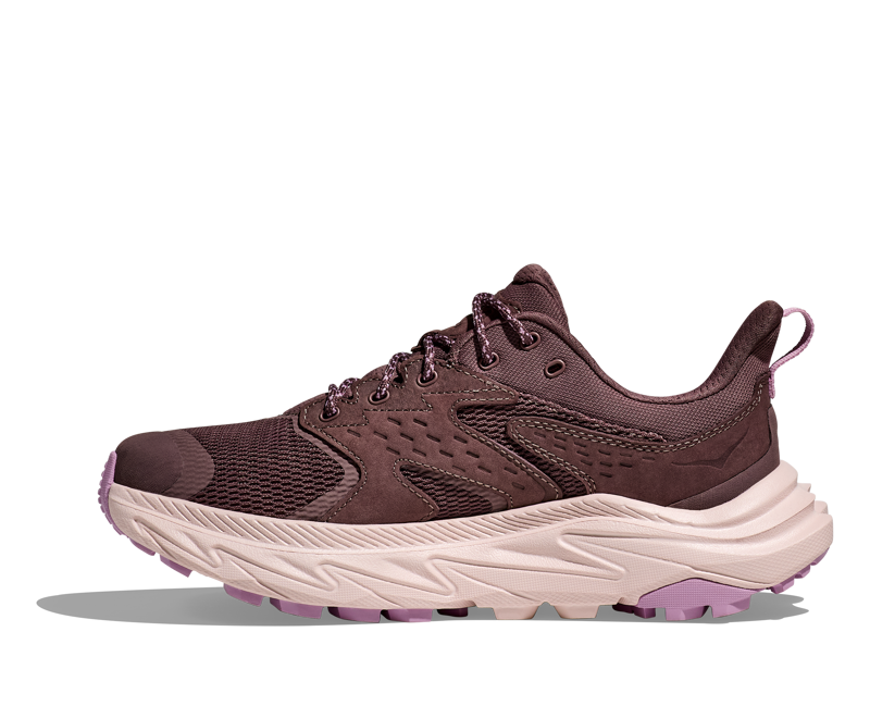 Hoka Anacapa 2 Low GTX Womens in Smoky Quartz/Cosmic Pearl-7