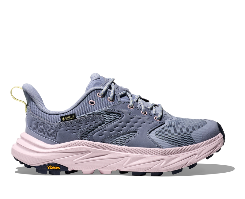 Hoka Anacapa 2 Low GTX Womens in Tranquil Blue/Lilac Cream