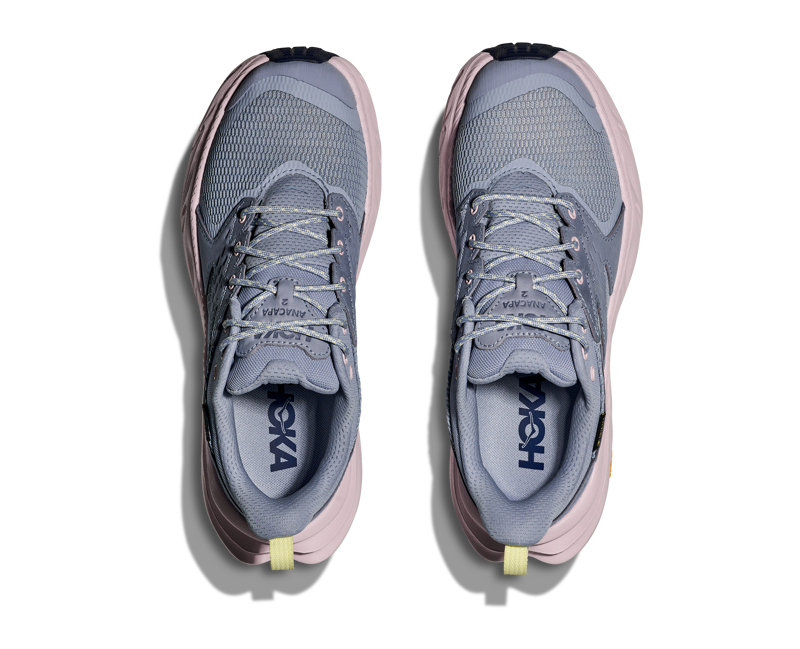Hoka Anacapa 2 Low GTX Womens in Tranquil Blue/Lilac Cream-3