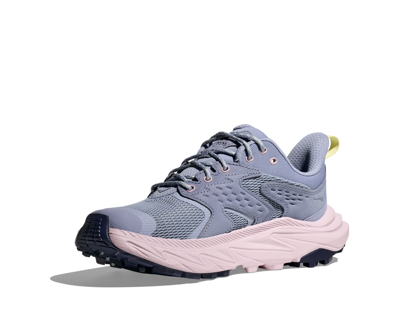 Hoka Anacapa 2 Low GTX Womens in Tranquil Blue/Lilac Cream-4