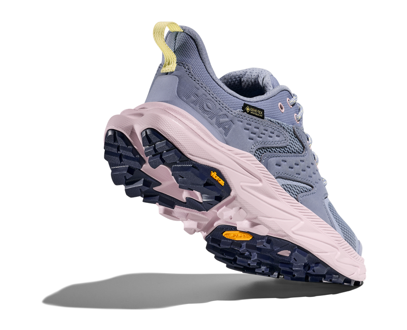 Hoka Anacapa 2 Low GTX Womens in Tranquil Blue/Lilac Cream-1