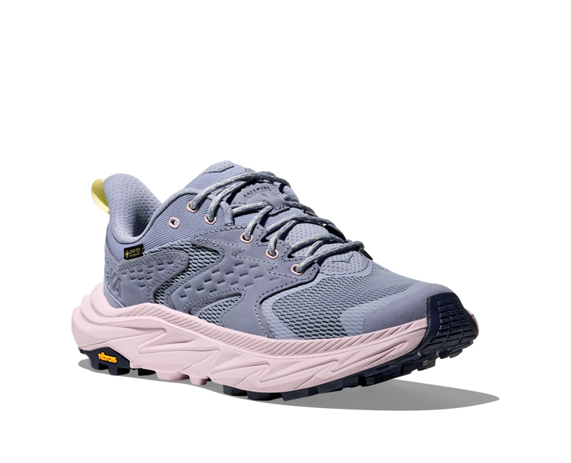 Hoka Anacapa 2 Low GTX Womens in Tranquil Blue/Lilac Cream-6