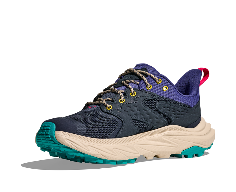 Hoka Anacapa 2 Low GTX Womens in Varsity Navy/Mountain Iris-2