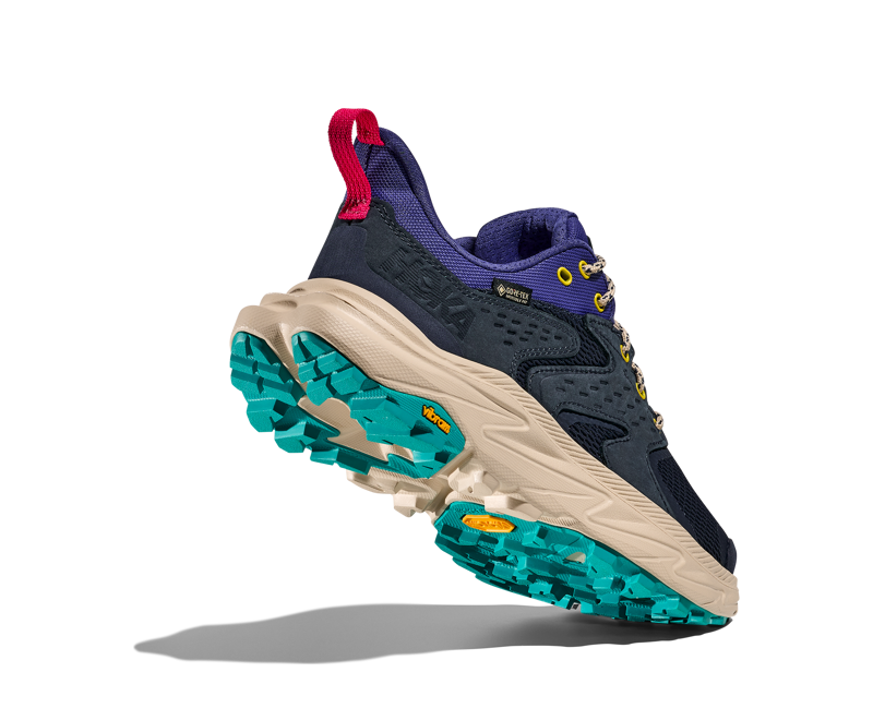 Hoka Anacapa 2 Low GTX Womens in Varsity Navy/Mountain Iris-3