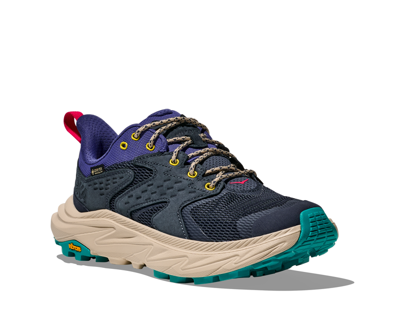 Hoka Anacapa 2 Low GTX Womens in Varsity Navy/Mountain Iris-5