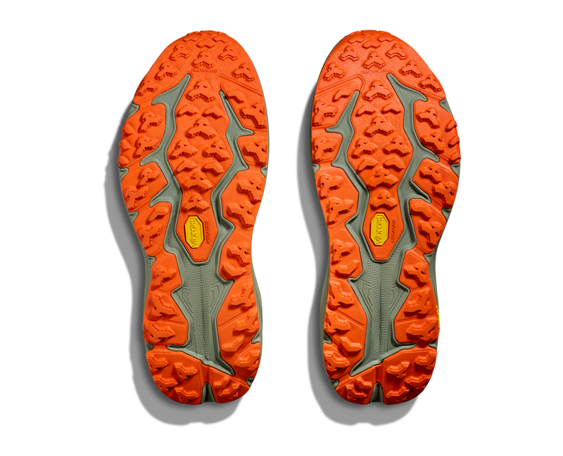 Hoka Speedgoat 6 Mens in Antique Olive/Squash-3