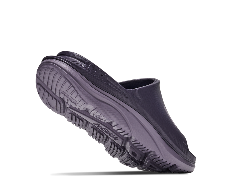 Hoka Ora Athletic Slide Unisex in Squid Ink/Purple Fog-6
