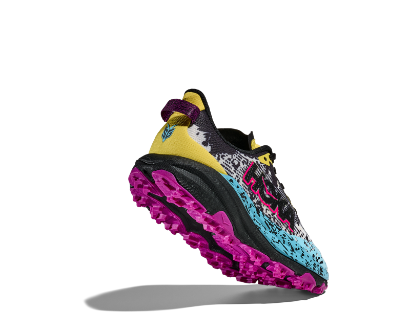 Hoka Speedgoat 6 Kids in Electric Lemon/Black-1