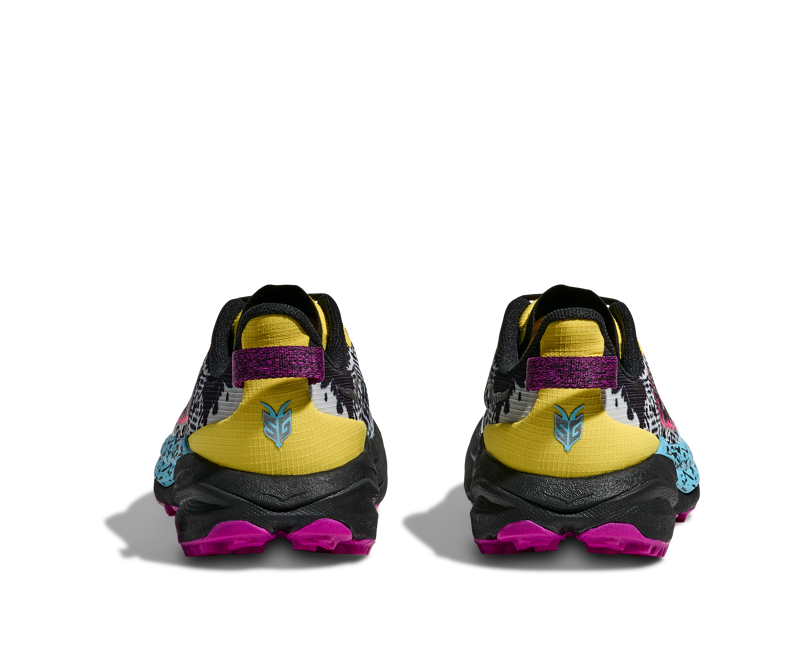 Hoka Speedgoat 6 Kids in Electric Lemon/Black-5