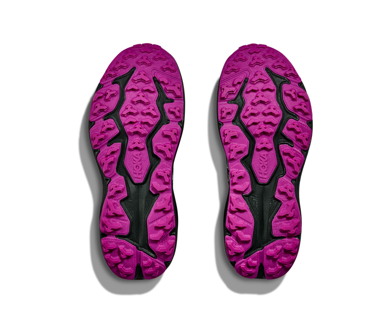 Hoka Speedgoat 6 Kids in Electric Lemon/Black-2