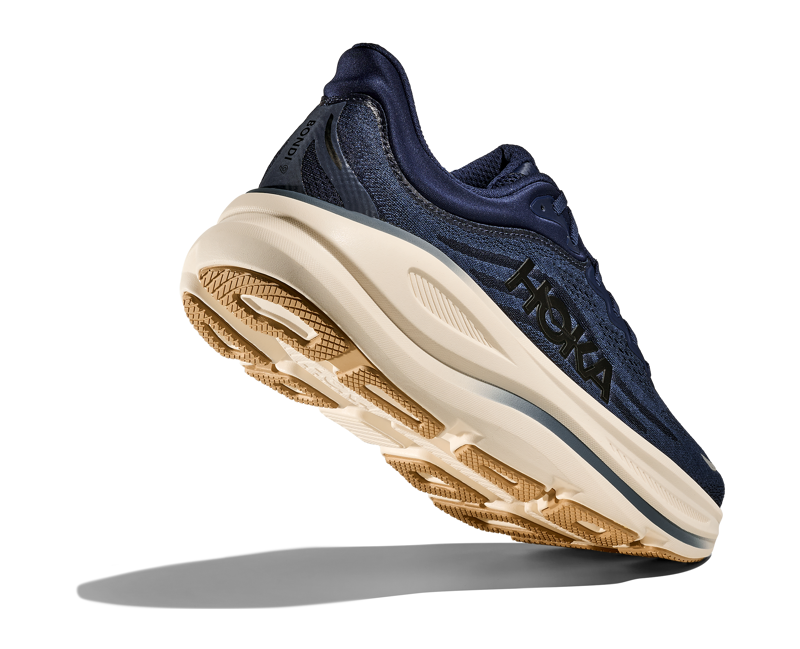 Hoka Bondi 9 Mens in Midnight Blue/Varsity Navy-1