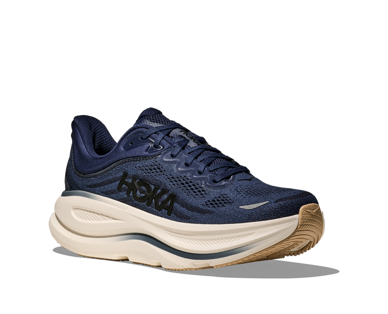 Hoka Bondi 9 Mens in Midnight Blue/Varsity Navy-6