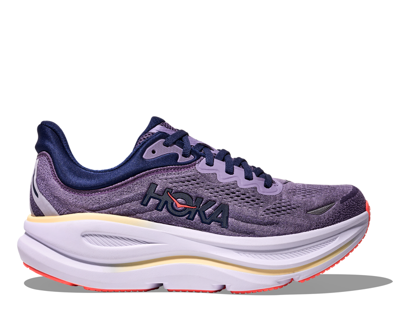 Hoka Bondi 9 Womens in Berry Jam/Berry Patch