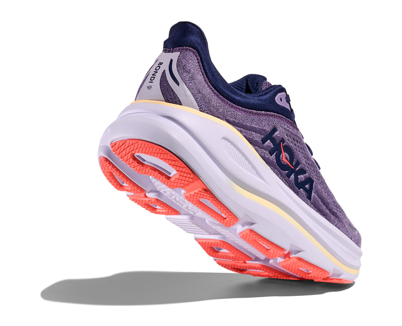 Hoka Bondi 9 Womens in Berry Jam/Berry Patch-1