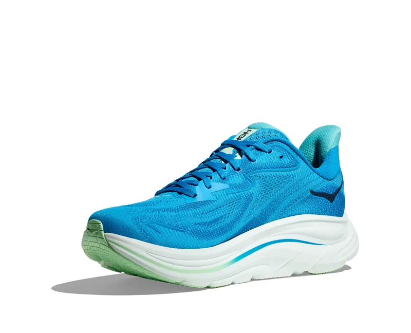 Hoka Clifton 10 Mens in Hoka Blue/Skyward Blue-2