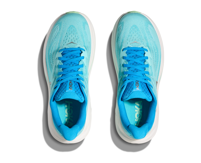 Hoka Clifton 10 Womens in Skyward Blue/Cielo Blue-1