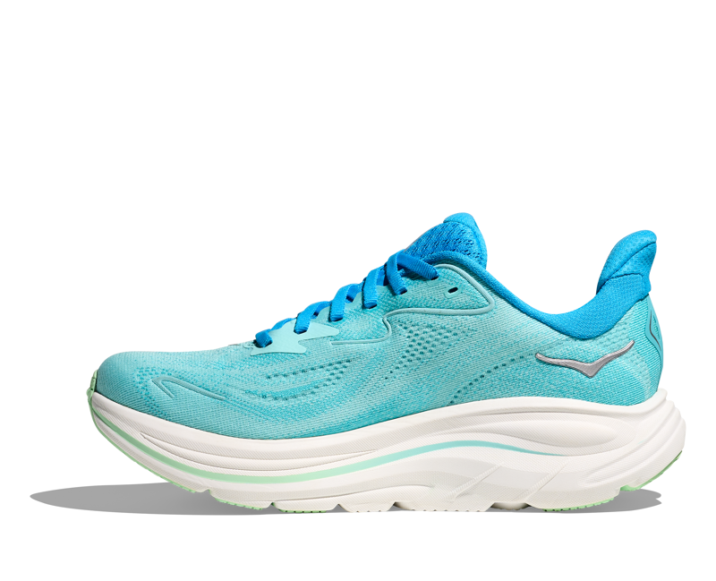Hoka Clifton 10 Womens in Skyward Blue/Cielo Blue-7