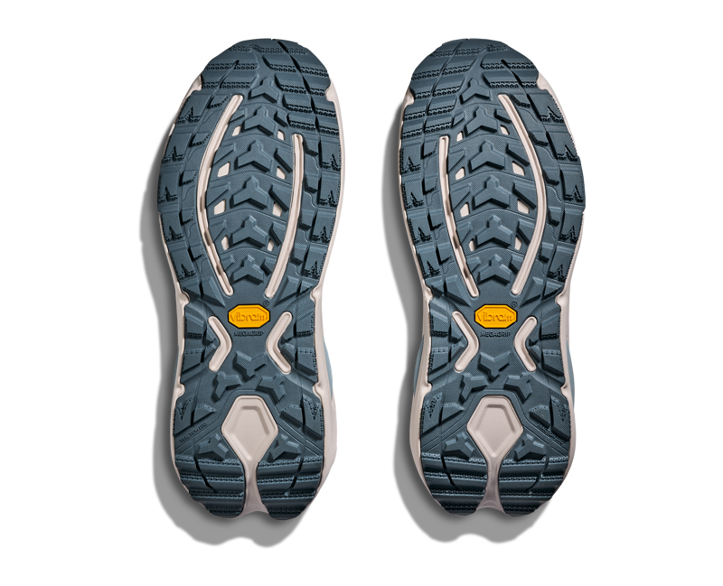 Hoka Kaha 3 GTX Mens in Faded Navy/Washed Blue-2