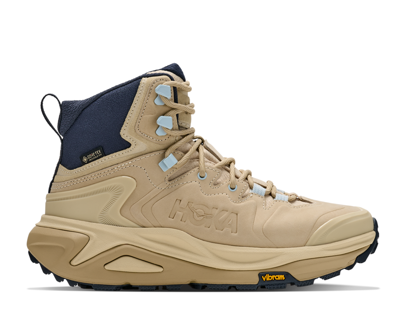 Hoka Kaha 3 GTX Hiking Boots Womens in Barley Flour