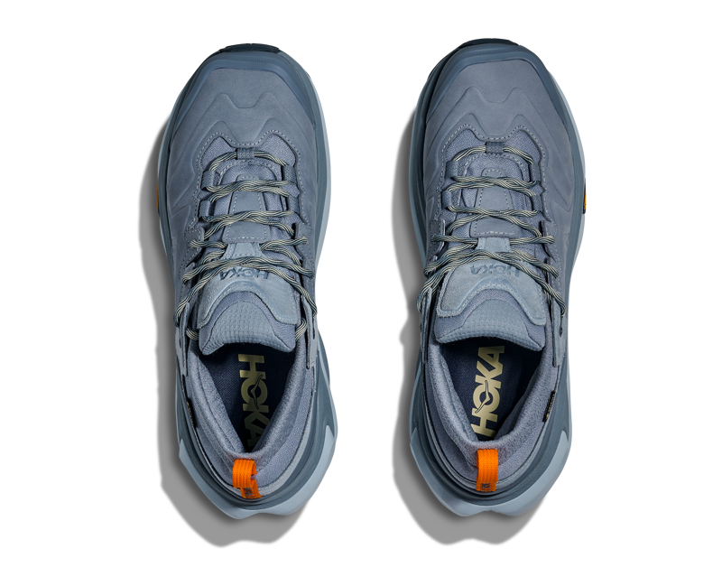Hoka Kaha 3 Low GTX Mens in Washed Blue/Mineral Blue-3