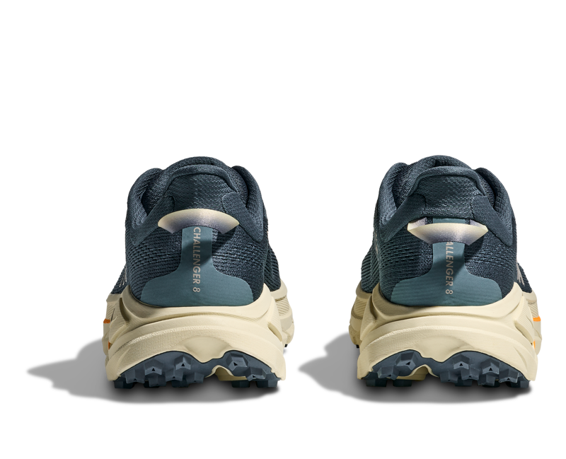 Hoka Challenger 8 Wide Mens in Faded Navy/Pampas Grass-7