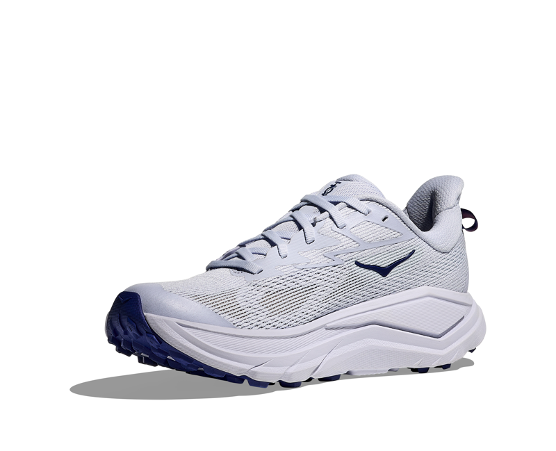 Hoka Challenger 8 Womens in Ambient Blue/Blueberry-4