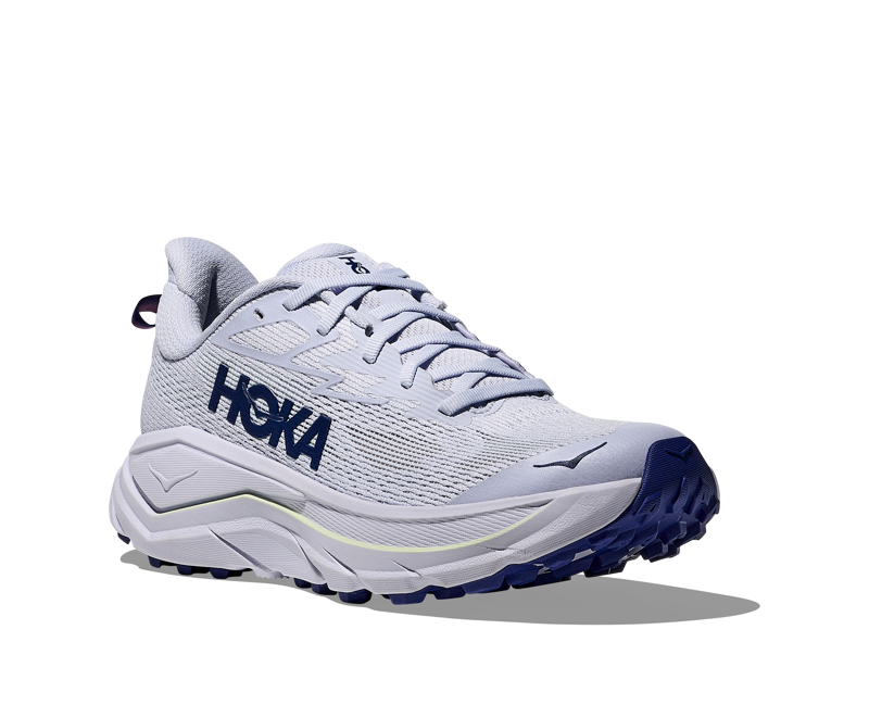 Hoka Challenger 8 Womens in Ambient Blue/Blueberry-6