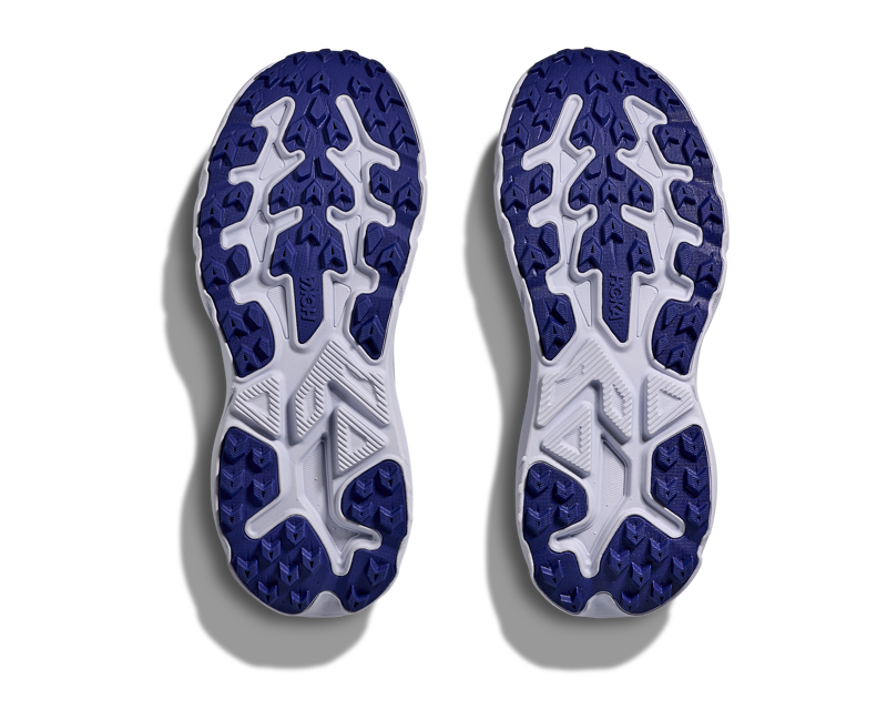 Hoka Challenger 8 Womens in Ambient Blue/Blueberry-2