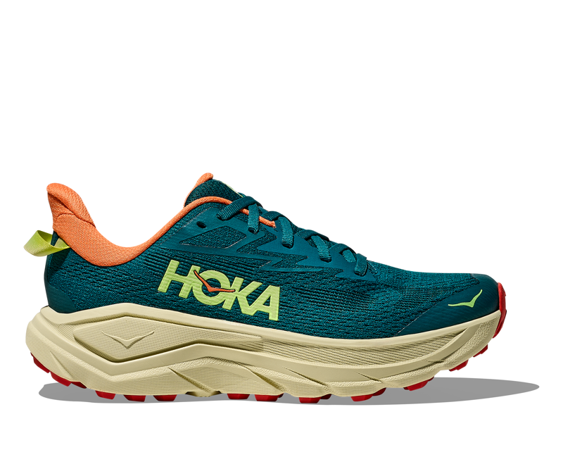Hoka Challenger 8 Womens in Tidal Wave/Pampas Grass