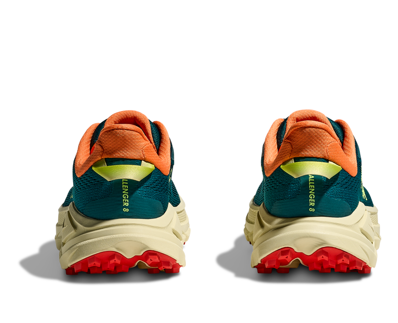 Hoka Challenger 8 Womens in Tidal Wave/Pampas Grass-7