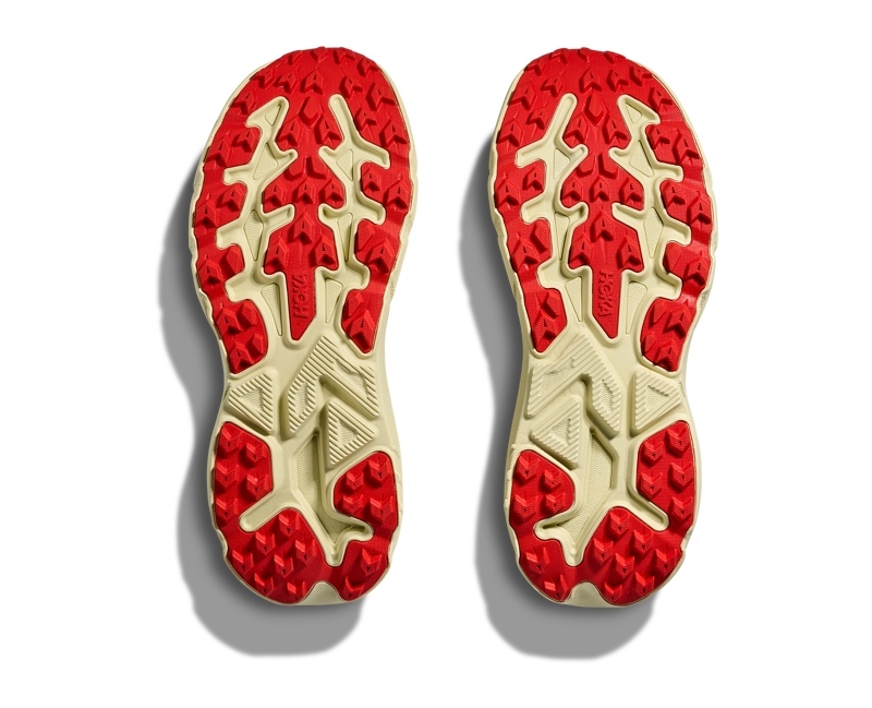 Hoka Challenger 8 Womens in Tidal Wave/Pampas Grass-2