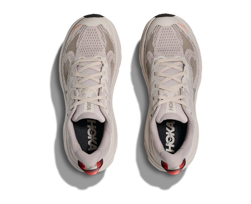 Hoka Challenger 8 Wide Womens in Stucco/Asphalt Grey-3
