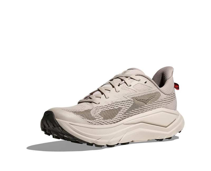 Hoka Challenger 8 Wide Womens in Stucco/Asphalt Grey-4