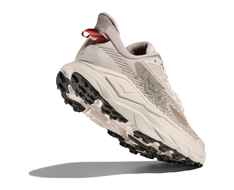Hoka Challenger 8 Wide Womens in Stucco/Asphalt Grey-1