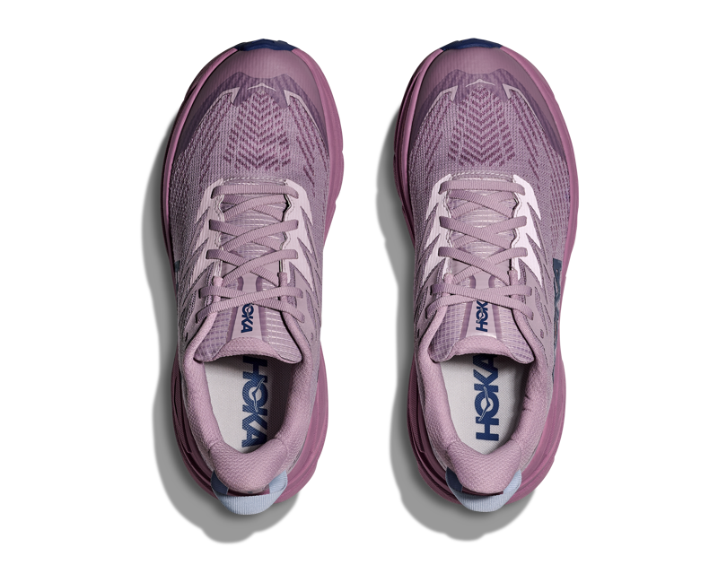 Hoka Challenger 8 Gore Tex Womens in Fragrant Lilac/Berry Mauve-4