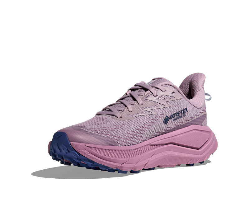 Hoka Challenger 8 Gore Tex Womens in Fragrant Lilac/Berry Mauve-5