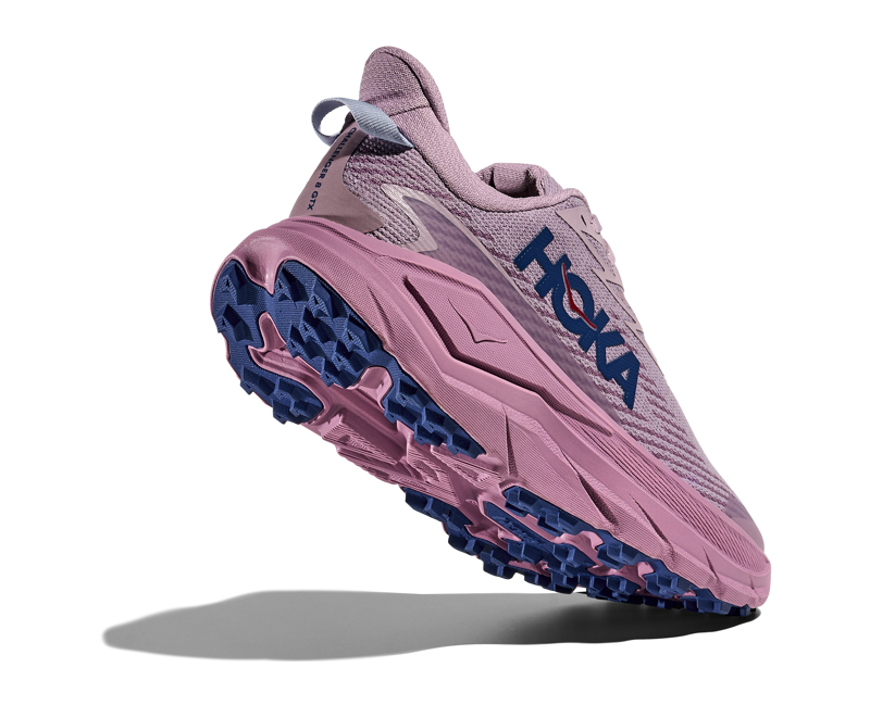 Hoka Challenger 8 Gore Tex Womens in Fragrant Lilac/Berry Mauve-2