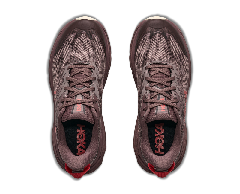 Hoka Challenger 8 Gore-Tex Womens in Smoky Quartz/Alabaster-7