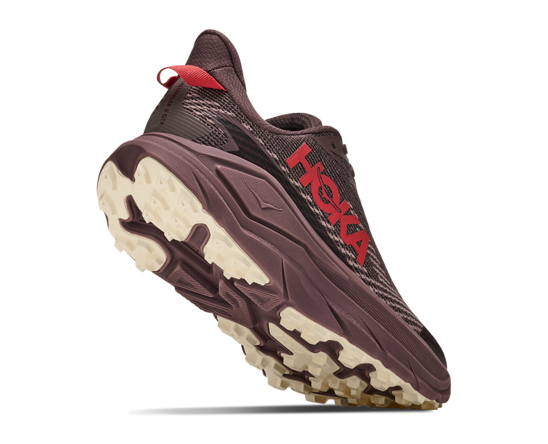 Hoka Challenger 8 Gore-Tex Womens in Smoky Quartz/Alabaster-2