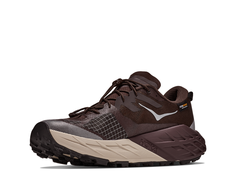 Hoka Speedgoat 7 GTX Mens in Spiced Chocolate/River Rock Grey-2