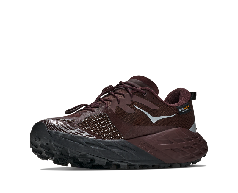 Hoka Speedgoat 7 GTX Womens in Deep Mauve/Black-5