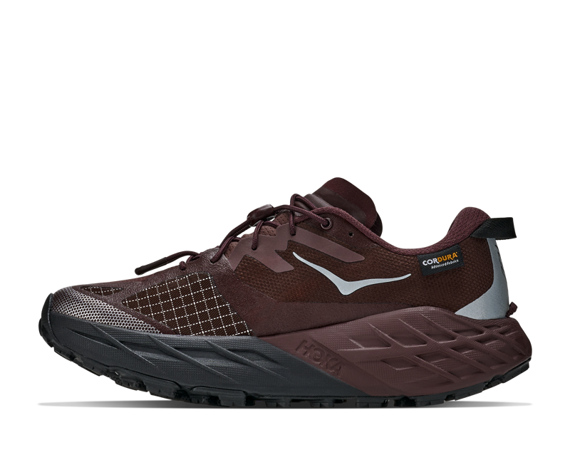 Hoka Speedgoat 7 GTX Womens in Deep Mauve/Black-2