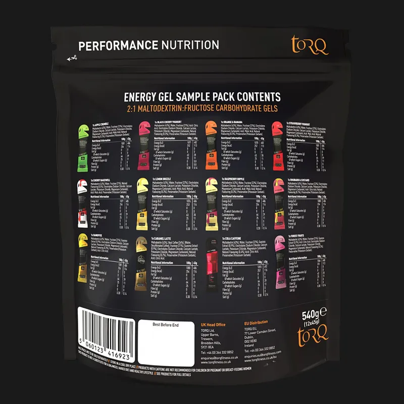 Torq Gel Taster Pack with 12 Flavours-2