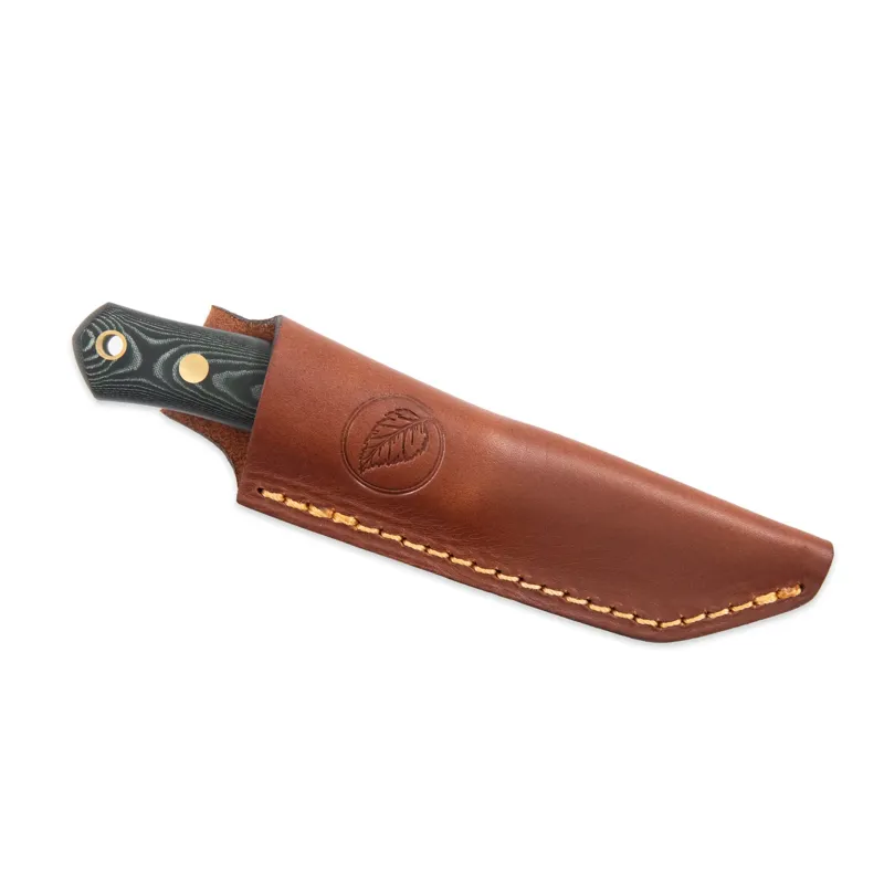 Casstrom No. 8 SFK Brunkskniv in Green Micarta-1