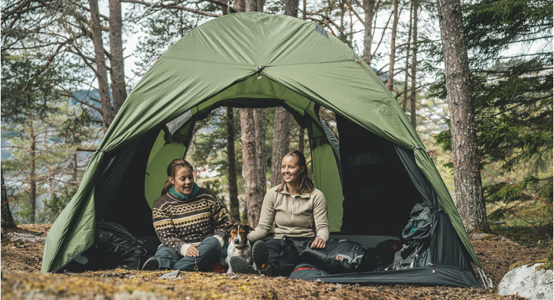 Robens Paso Flex 5 Person Family Tent in Green with FREE Footprint-12