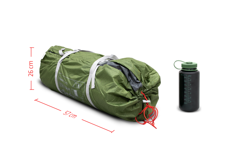 Robens Paso Flex 5 Person Family Tent in Green with FREE Footprint-4