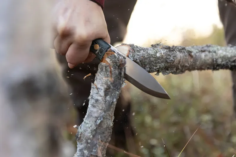 Casstrom No.10 Swedish Forest Knife Stainless Steel Green Micarta-3