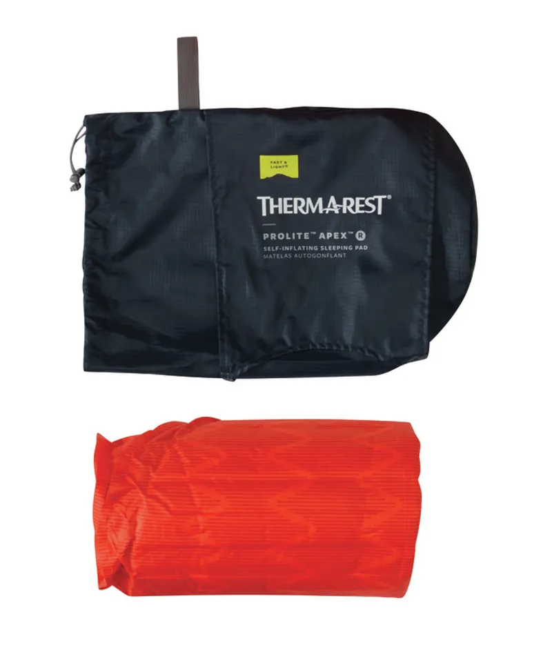 Thermarest ProLite Apex Sleeping Pad Regular in Heat Wave-3