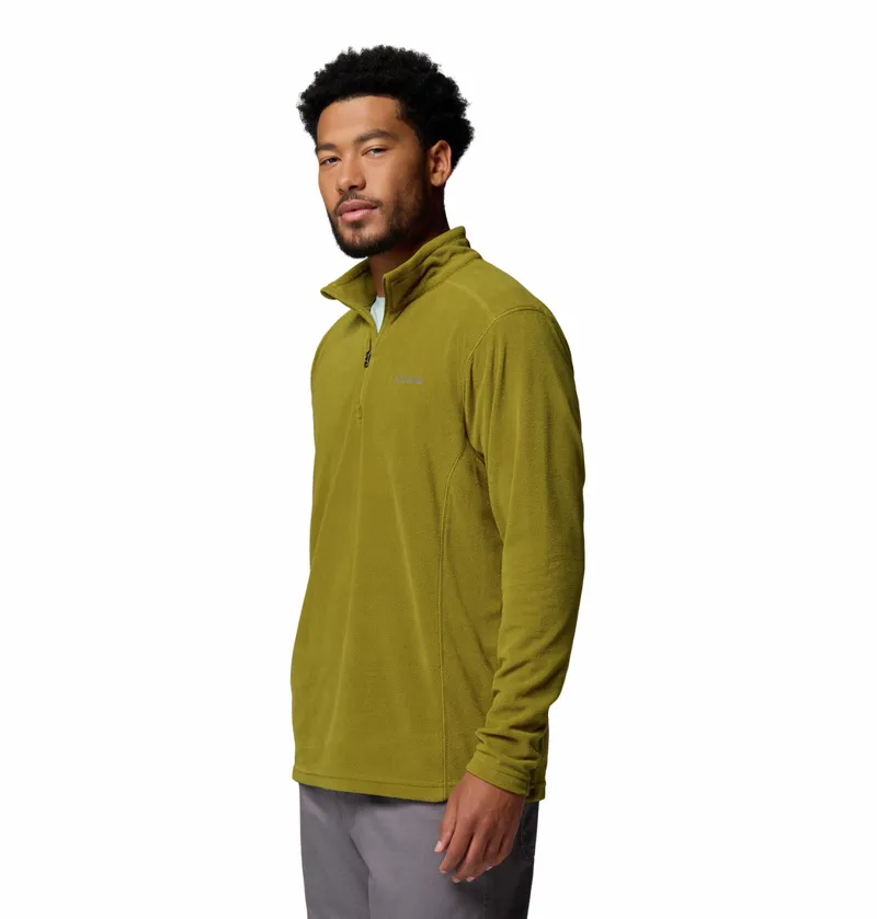Columbia Klamath Range II Half Zip Mens in Mossy Green-2